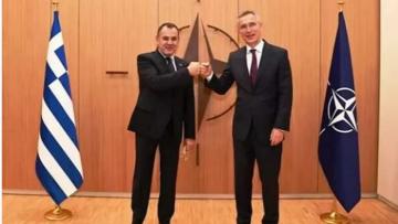 Yunanistan Savunma Bakanı Panagiotopulos Türkiye’yi NATO’ya şikayet etti