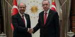 Cumhurbaşkanı Ersin Tatar, Cumhurbaşkanlığı seçimini kazanan Türkiye Cumhuriyeti Cumhurbaşkanı Recep Tayyip Erdoğan’ı kutladı