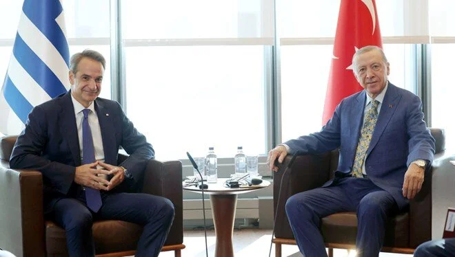 Erdoğan-Miçotakis görüşmesi Yunan basınında: “Olumlu iklimin devamı” vurgusu