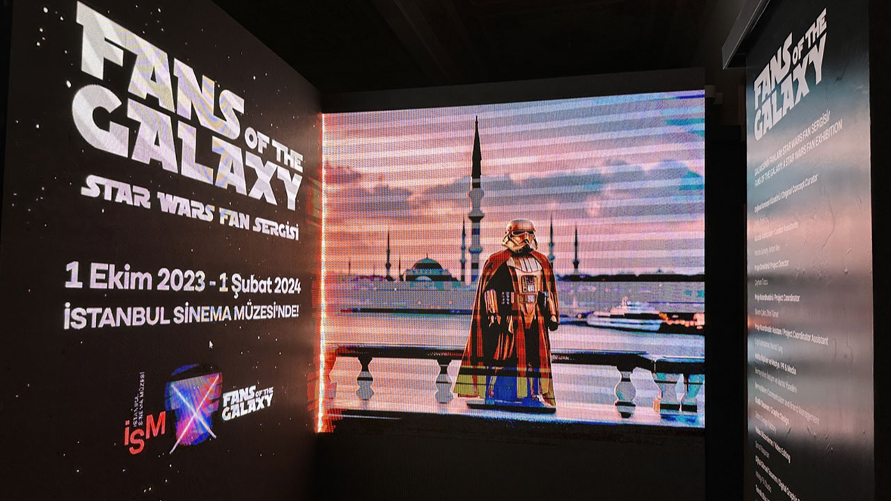 ‘Star Wars Koleksiyonu Galaksinin Fanları Sergisi’, İstanbul Sinema Müzesi’nde açıldı