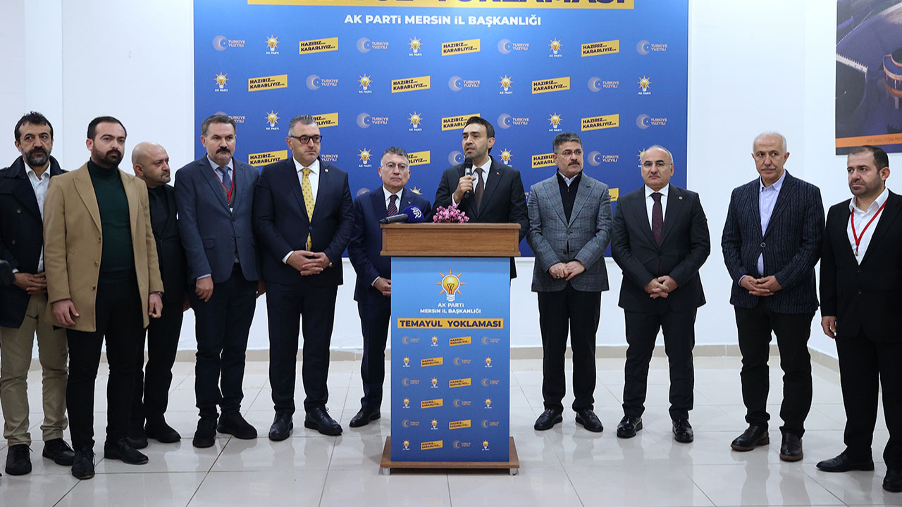 AK Parti Mersin’de temayül yoklaması