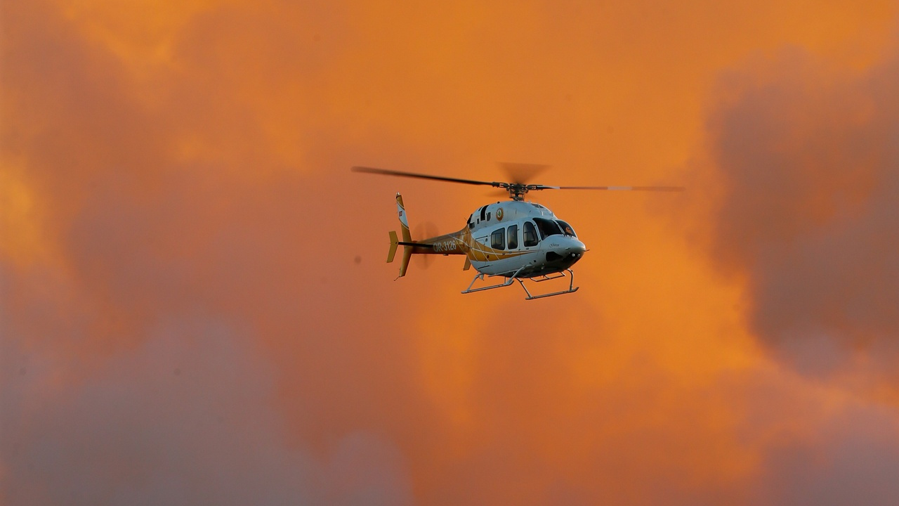 ABD’de 6 kişiyi taşıyan helikopter düştü