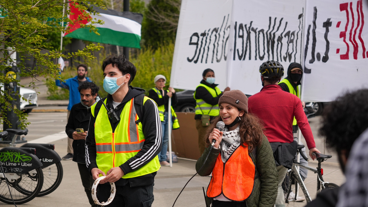 Google ile İsrail arasındaki Nimbus Projesi’ni protesto edildi