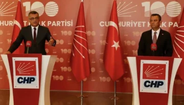 Tufan Erhürman, CHP Genel Başkanı Özgür Özel ile görüştü