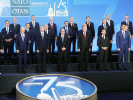 Cumhurbaşkanı Erdoğan, NATO Atlantik Konseyi Devlet ve Hükûmet Başkanları Oturumu’na katıldı