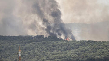 Lübnan Hizbullah’ı İsrail’e roket yağdırdı