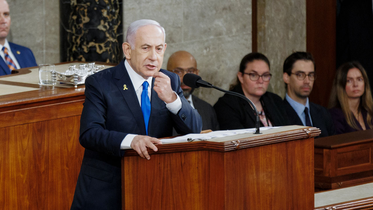 Netanyahu’nun ABD Kongresi’nde alkışlandığı gün, İsrail Gazze’de 60 noktayı vurdu