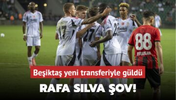 Rafa Silva şov! Beşiktaş yeni transferiyle güldü