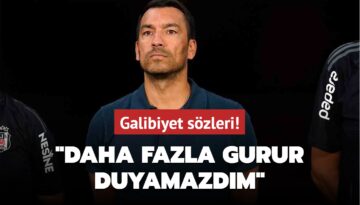 Van Bronckhorst galibiyetin ardından konuştu! ‘Daha fazla gurur duyamazdım‘