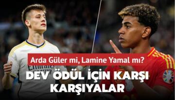 Arda Güler mi, Lamine Yamal mı? Dev ödül için karşı karşıyalar