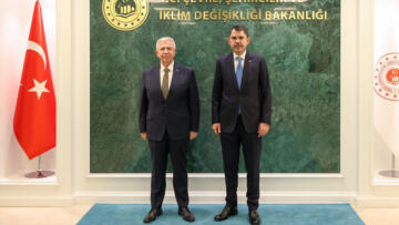 Bakan Murat Kurum, Ankara Büyükşehir Belediye Başkanı Mansur Yavaş’ı kabul etti