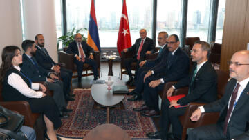 Cumhurbaşkanı Erdoğan, Ermenistan Başbakanı Paşinyan’ı kabul etti