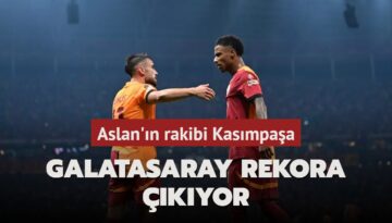 Galatasaray rekora çıkıyor