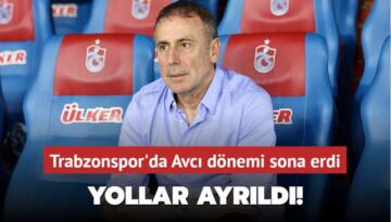 Yollar ayrıldı! Trabzonspor’da Abdullah Avcı dönemi sona erdi