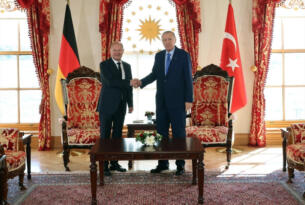 Erdoğan’dan Olaf Scholz’a ayar: F-35’lerle iyi vurdunuz mu diyelim