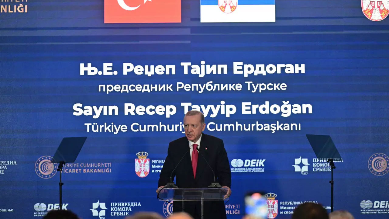 Cumhurbaşkanı Erdoğan’dan Belgrad’da önemli çağrı!