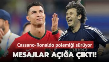 Mesajlar açığa çıktı! Cassano-Ronaldo polemiği sürüyor
