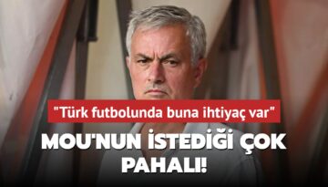 Mou’nun istediği çok pahalı!