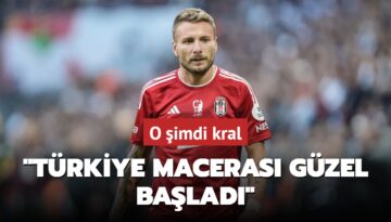 O şimdi kral