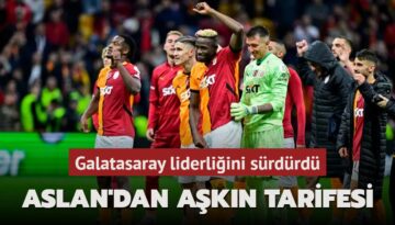 Aslan’dan aşkın tarifesi