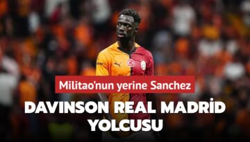Militao’nun yerine Sanchez