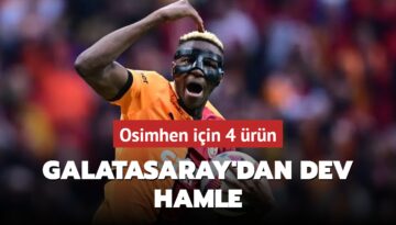 Osimhen için 4 ürün
