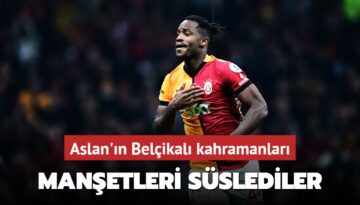 Aslan’ın Belçikalı kahramanları
