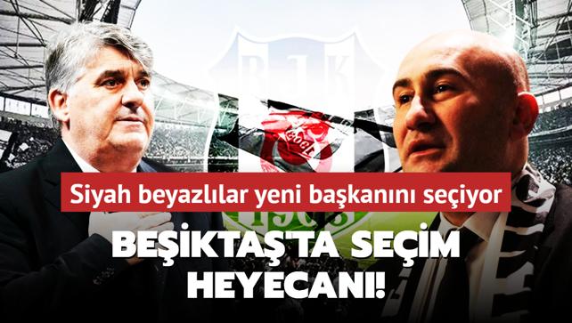 Beşiktaş’ta seçim heyecanı! Siyah beyazlılar yeni başkanını seçiyor