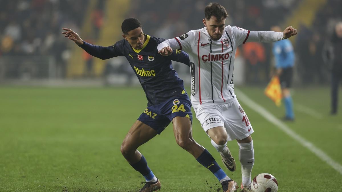 Fenerbahçe ile Gaziantep FK ligdeki 11. randevuda