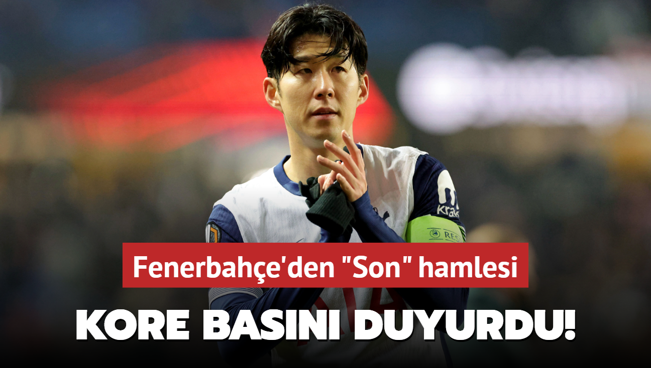 Fenerbahçe’den Heung-min Son hamlesi! Kore basını duyurdu