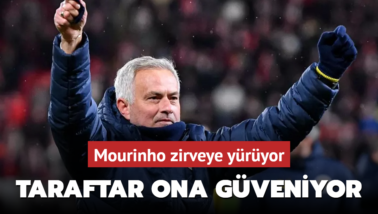 Mourinho zirveye yürüyor