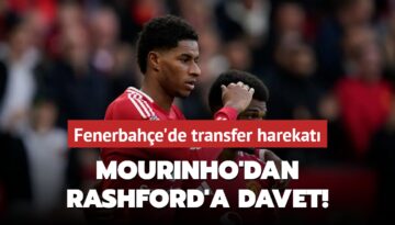 Mourinho’dan Rashford’a davet! Fenerbahçe’de transfer harekatı