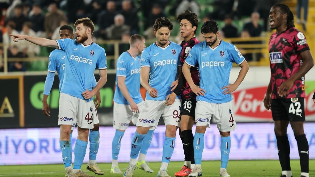Trabzonspor’da hüsran! Son 5 maçta 4 mağlubiyet