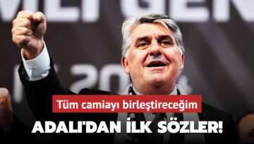 Tüm camiayı birleştireceğim