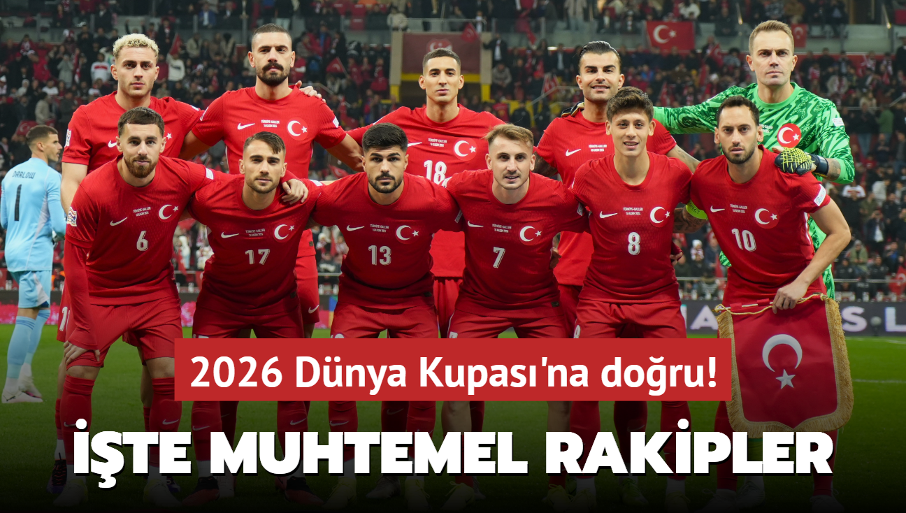 Türkiye’nin 2026 Dünya Kupası yolculuğundaki rakipleri bugün belli oluyor