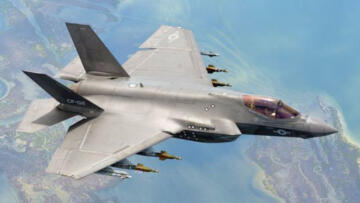 ABD’nin Alaska eyaletinde F-35 savaş uçağı düştü