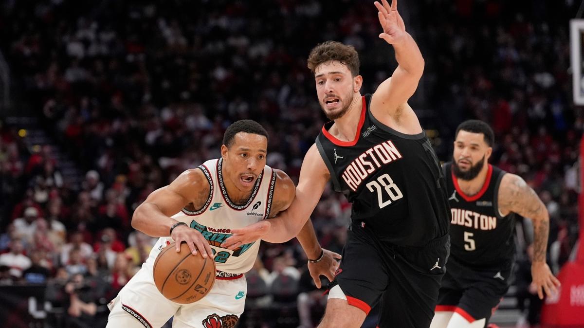 Alperen Şengün galibiyette pay sahibi oldu: Rockets maçı kazandı