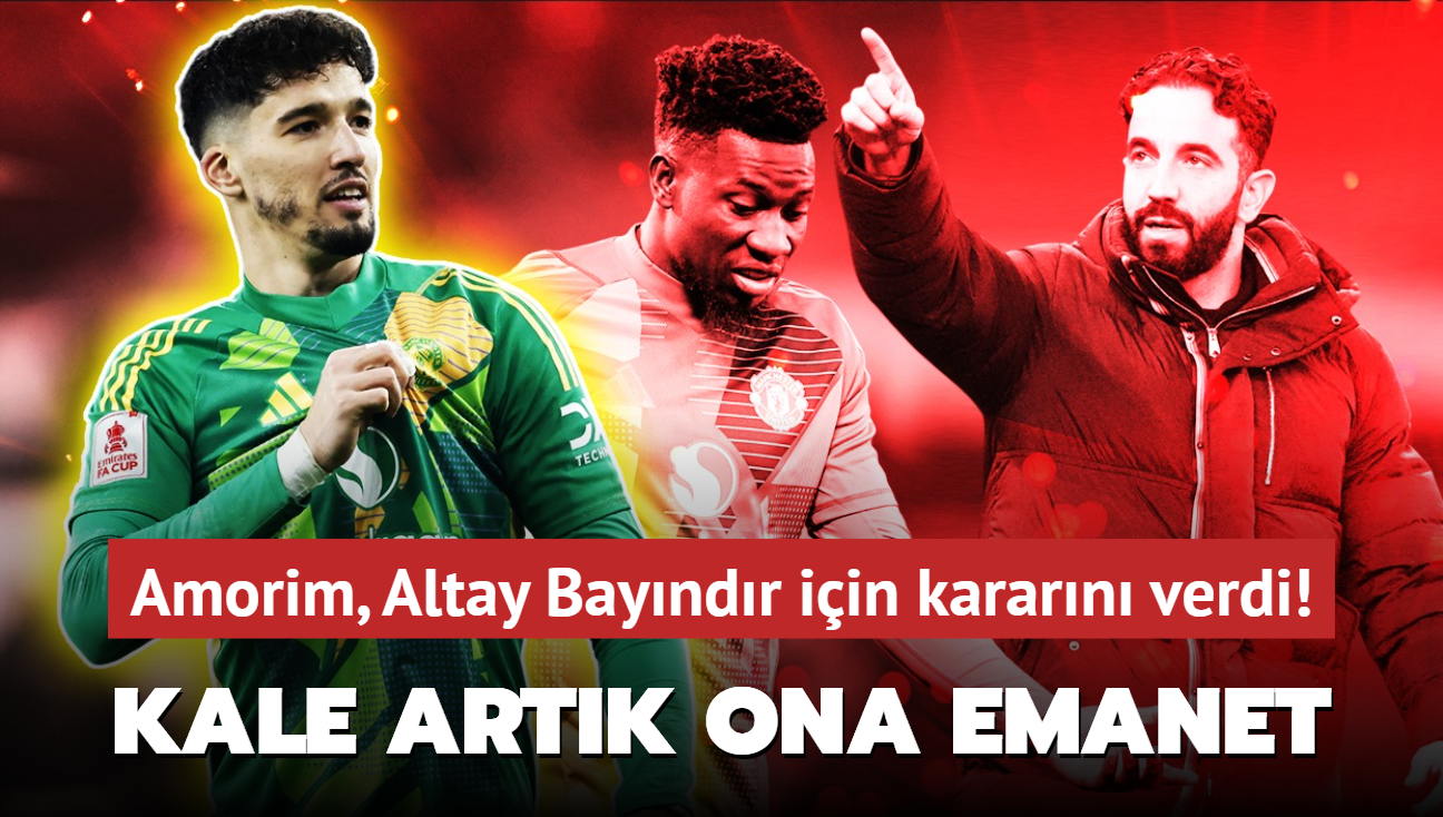 Amorim, Altay Bayındır için kararını verdi! Kale artık ona emanet