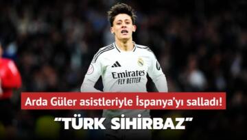 Arda Güler asistleriyle İspanya’yı salladı! Türk sihirbaz