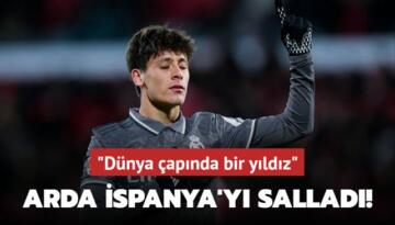 Arda Güler İspanya’yı salladı! Manşetler art arda atıldı: Dünya çapında bir yıldız