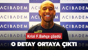 Krizi F.Bahçe çözdü