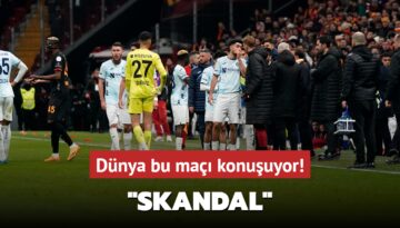 Avrupa, Galatasaray- Adana Demirspor maçını konuşuyor! ‘Skandal‘