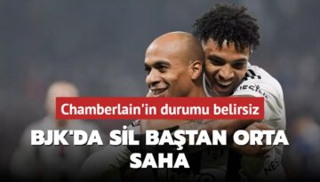 BJK’da sil baştan orta saha