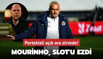 Mourinho, Slot’u ezdi