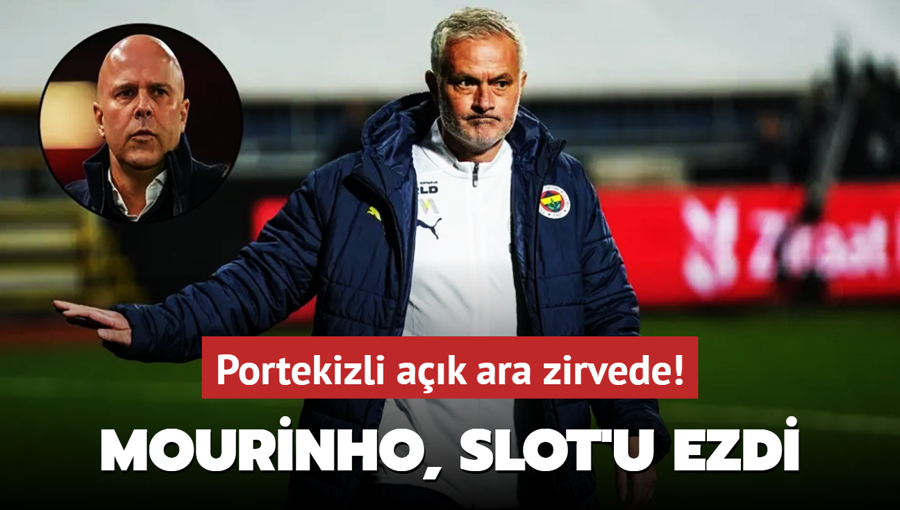 Mourinho, Slot’u ezdi