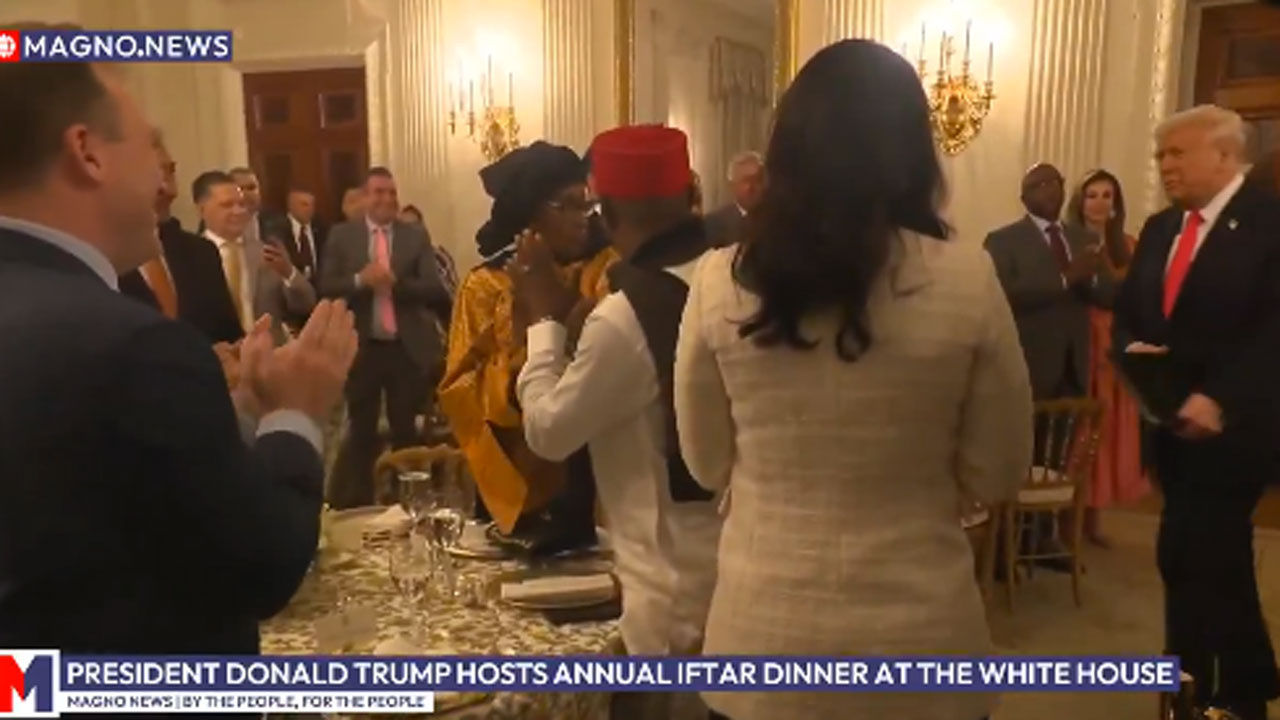 ABD Başkanı Trump, Beyaz Saray’da iftar verdi