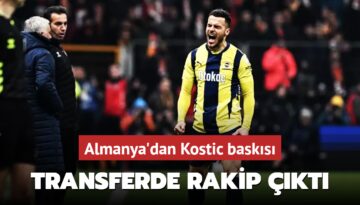 Almanya’dan Kostic baskısı