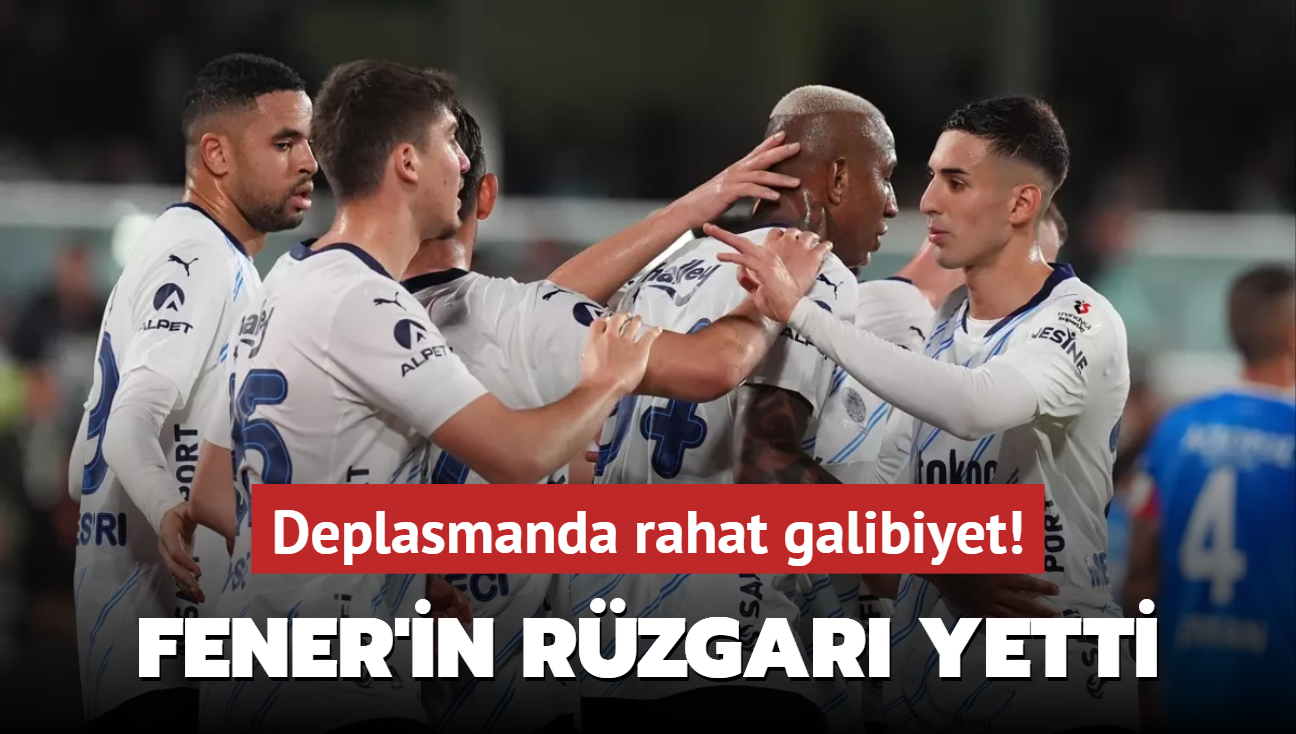 Fener’in rüzgarı yetti