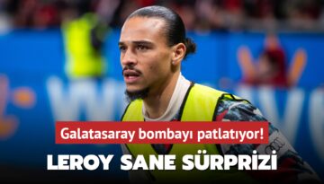 Galatasaray bombayı patlatıyor! Aslan’dan Leroy Sane sürprizi