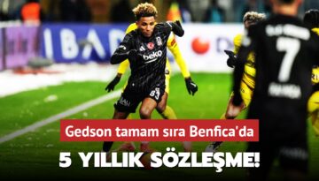 Gedson tamam sıra Benfica’da